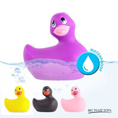Big Teaze Toys I Rub My Duckie 2.0 Classic Purple - masażer wodoodporny 7 trybow