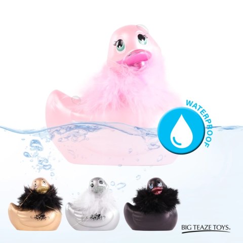 Big Teaze Toys I Rub My Duckie 2.0 Paris Pink masażer wodoodporny