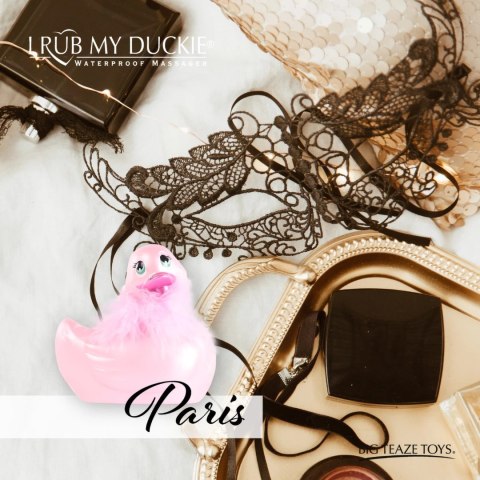 Big Teaze Toys I Rub My Duckie 2.0 Paris Pink masażer wodoodporny