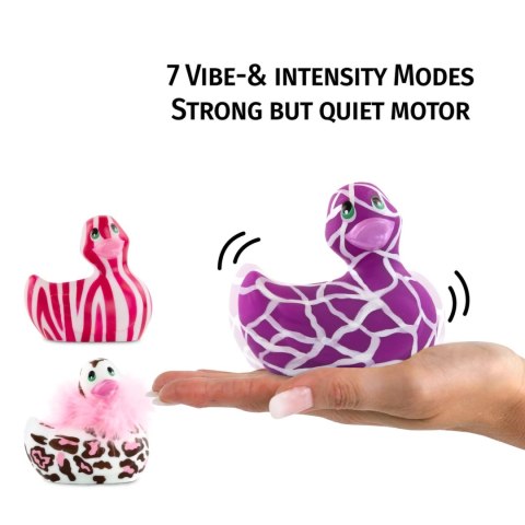 Big Teaze Toys I Rub My Duckie 2.0 Wild Safari - masażer wodoodporny 7 trybow