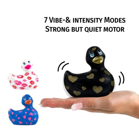 Big Teaze Toys I Rub My Duckie 2.0 masażer wodoodporny Black & Gold