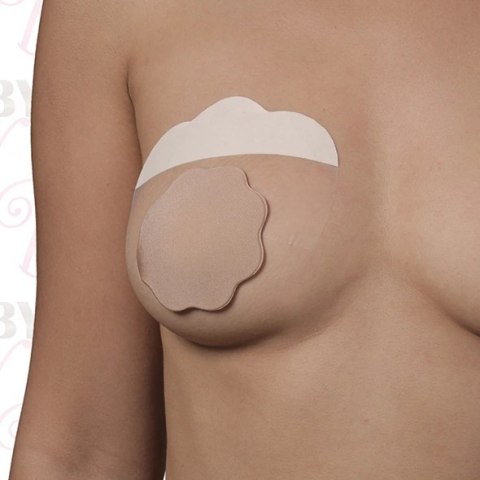 Bye Bra Breast Lift F-H Taśmy do Biustu + Materiałowe Osłonki 3 pary