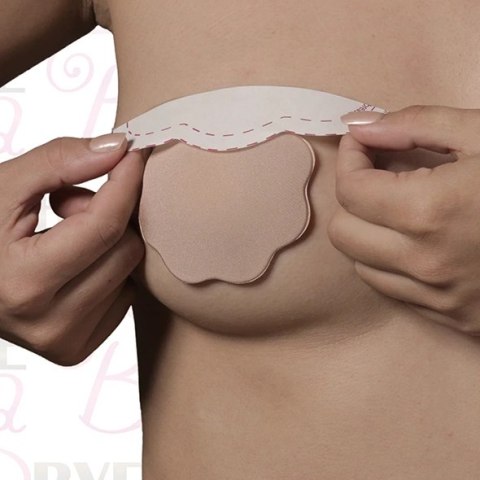 Bye Bra Breast Lift F-H Taśmy do Biustu + Materiałowe Osłonki 3 pary