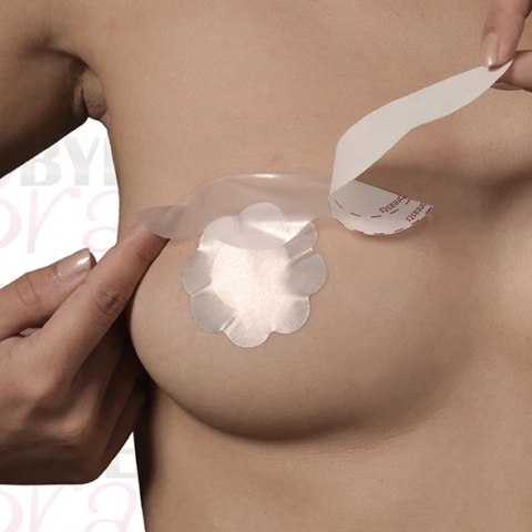 Bye Bra Breast Lift & Silk Nipple Covers A-C 3 pary - taśmy modelujące i osłonki materiałowe