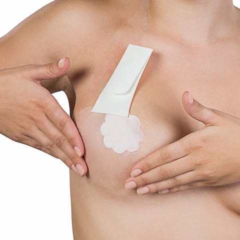 Bye Bra Perfect Cleavage Tape L+T A-F 3-6 par bezbarwna podtrzymująca