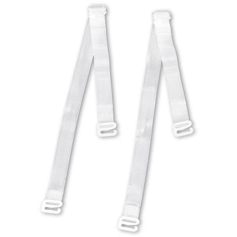 Bye Bra Transparent Bra Straps 10mm - Regulowane Przezroczyste Ramiączka