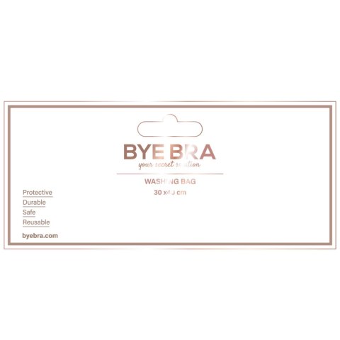 Bye Bra Washing Bag Clear 30x40 cm woreczek do prania delikatnych tkanin
