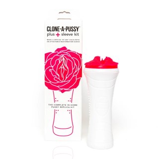 Clone-A-Pussy Plus Sleeve Kit Pink - zestaw do modelowania z wkładką