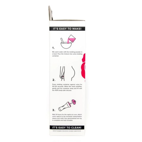 Clone-A-Pussy Plus Sleeve Kit Pink - zestaw do modelowania z wkładką