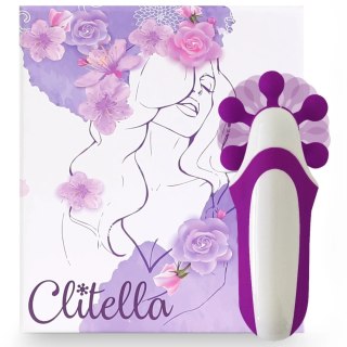 FeelzToys Clitella Purple - Kompaktowy Stymulator Klitorisu USB
