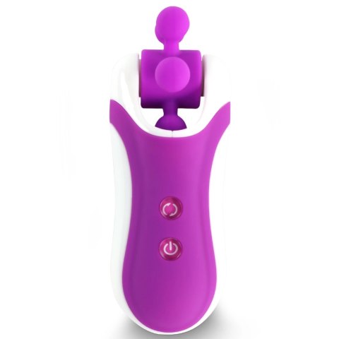 FeelzToys Clitella Purple - Kompaktowy Stymulator Klitorisu USB