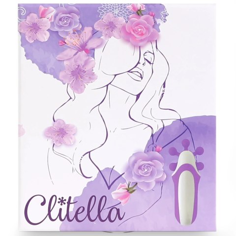 FeelzToys Clitella Purple - Kompaktowy Stymulator Klitorisu USB