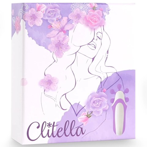 FeelzToys Clitella Purple - Kompaktowy Stymulator Klitorisu USB