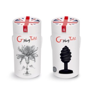 Gvibe Gplug Twist - wibrujący korek spiralny silikonowy 3,9 cm