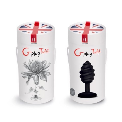 Gvibe Gplug Twist - wibrujący korek spiralny silikonowy 3,9 cm