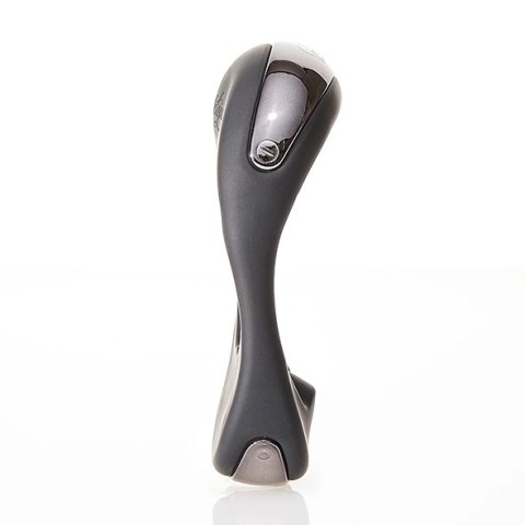 Hot Octopuss Atom Plus Black - pierścień wibrujący, podwojny silnik, czarny