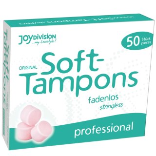 Joydivision Soft-Tampons Normal Professional 50 szt. - higieniczne, bezsznurkowe