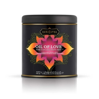 Kama Sutra Oil of Love Collection Set - zestaw 6 olejkow aromatycznych 6x22ml