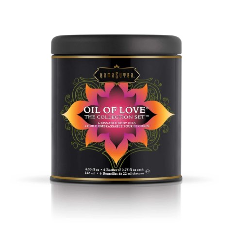 Kama Sutra Oil of Love Collection Set - zestaw 6 olejkow aromatycznych 6x22ml