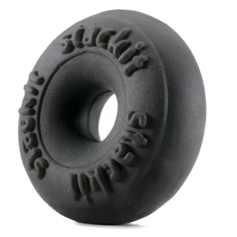 Perfect Fit Stackit Black - elastyczny pierścień silikonowy czarny