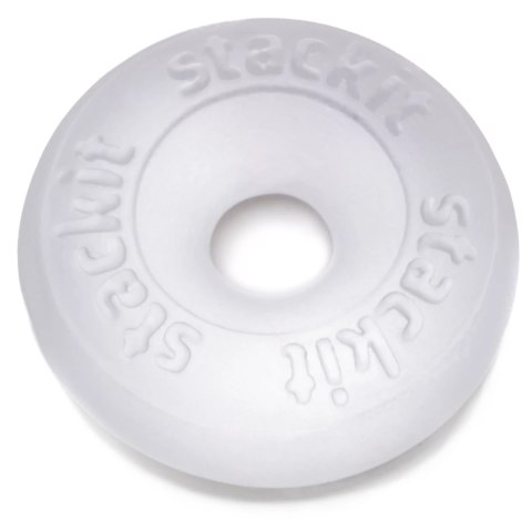 Perfect Fit Stackit Clear - elastyczny pierścień SilaSkin, transparentny
