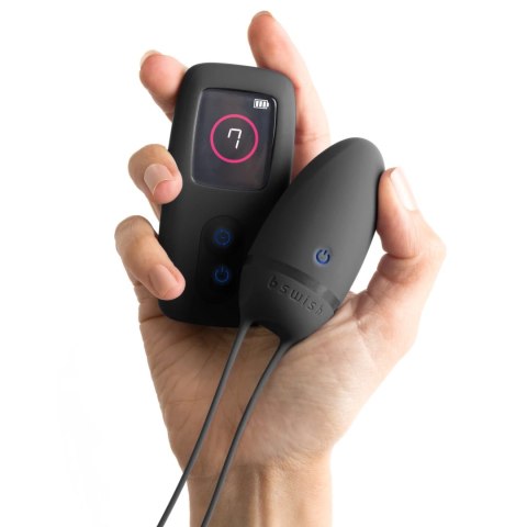 B Swish bnaughty Premium Unleashed Black - model bezprzewodowy 7 trybow