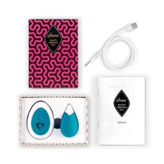 FeelzToys Anna Deep Green - bezprzewodowy system wibracyjny, 10 trybow