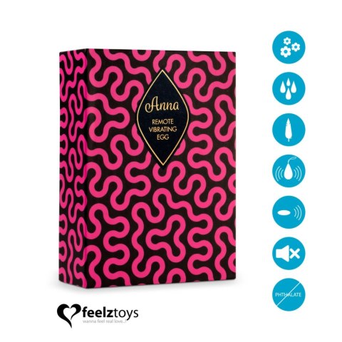 FeelzToys Anna Deep Green - bezprzewodowy system wibracyjny, 10 trybow