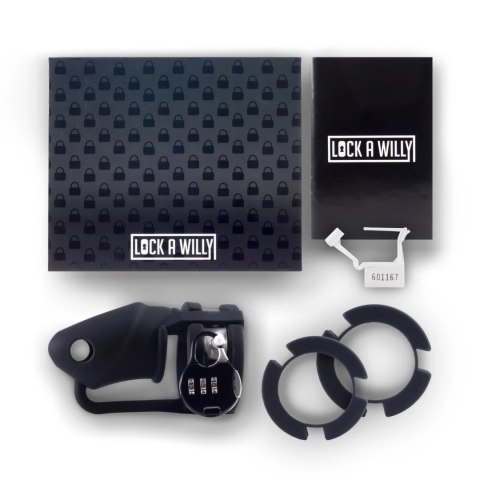 Lock a Willy - system zabezpieczający, regulowany, zestaw z kłodką