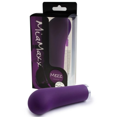 MiaMaxx Mezz Sleeve G-Spot Purple - Nakładka silikonowa do MiaMaxx, fioletowa