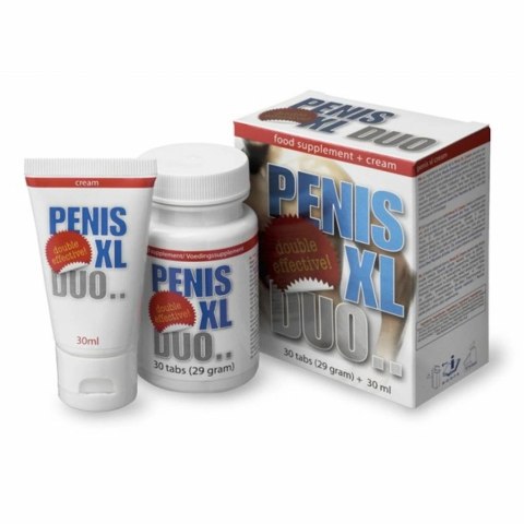 PenisXL Duo Pack zestaw tabletek i kremu - wsparcie dla męskiej kondycji