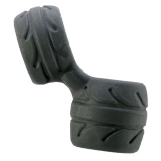 Perfect Fit SilaSkin Czarny Pierścień Intymny Duo Stretch