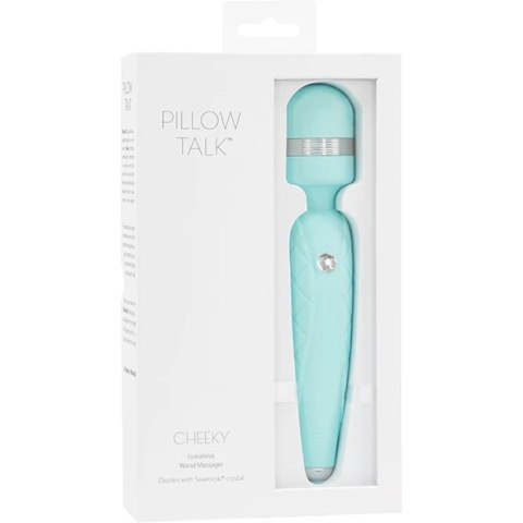 Pillow Talk Cheeky Teal masażer bezprzewodowy USB silikonowy
