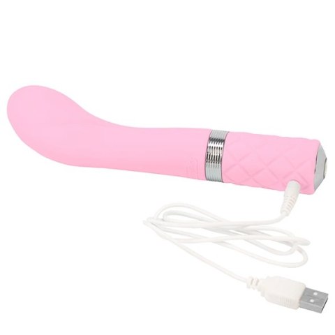 Pillow Talk Sassy Pink - silikonowy model intymny USB, rożowy