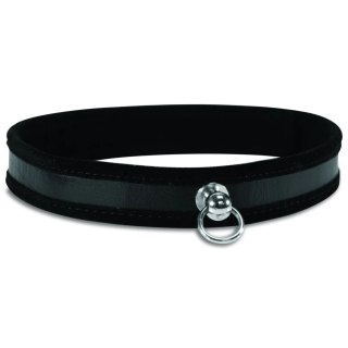 S&M Black Day Collar - stylowa obroża unisex, długość 48 cm