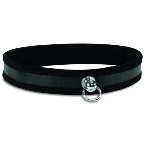 S&M Black Day Collar - stylowa obroża unisex, długość 48 cm