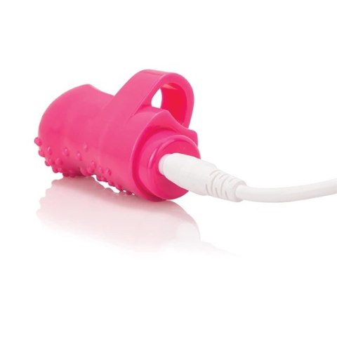 Screaming O Charged FingO Pink - Kompaktowy model z 10 trybami pracy