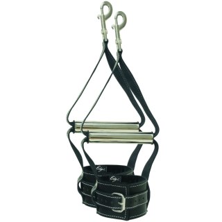 Sportsheets Edge Hand Grip skorzane kajdanki nadgarstkowe z uchwytem