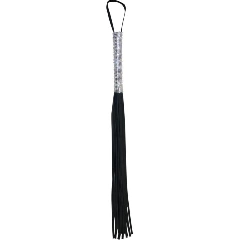 Sportsheets S&M Sparkle Flogger pejcz z błyszczącą rączką 79 cm