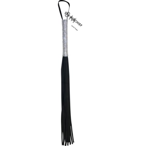 Sportsheets S&M Sparkle Flogger pejcz z błyszczącą rączką 79 cm