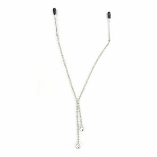 Sportsheets Sincerely Teardrop ozdobne klipsy na ciało z łańcuszkiem 45,7cm