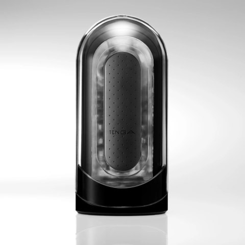 Tenga Flip Zero Black - zaawansowana maszyna intymna, edycja Strong
