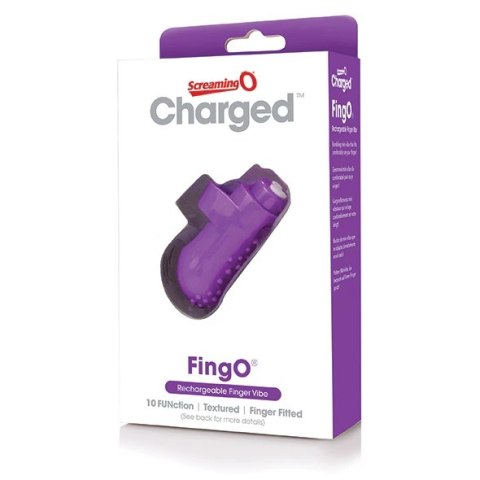 The Screaming O Charged FingO Purple - miniaturowy model z 10 trybami