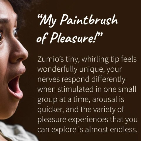 Zumio X Spirotip - precyzyjny stymulator punktowy, wodoodporny, 8 trybow