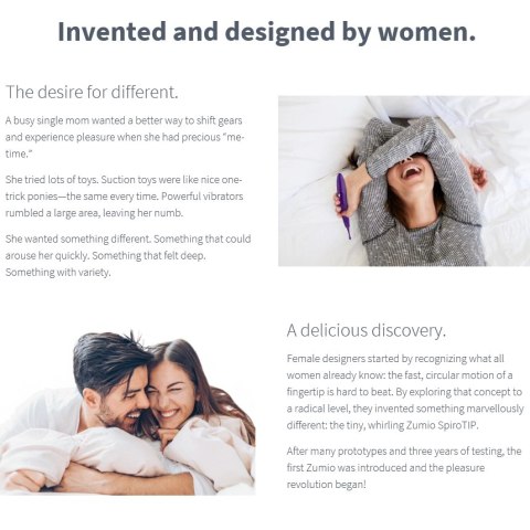 Zumio X Spirotip - precyzyjny stymulator punktowy, wodoodporny, 8 trybow