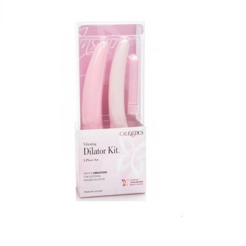 CalExotics Inspire Vibrating Dilator Kit silikonowy zestaw z wibracją