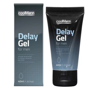 CoolMann Delay Gel 40 ml - żel wydłużający czas intymnych chwil
