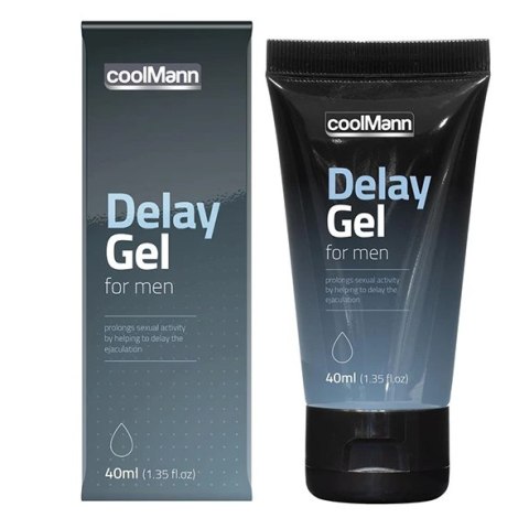 CoolMann Delay Gel 40 ml - żel wydłużający czas intymnych chwil