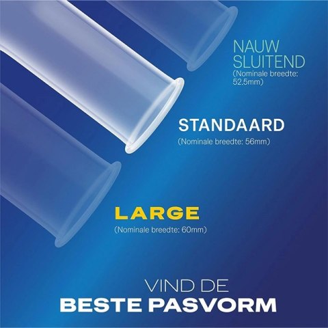 Durex Originals Classic Natural 12 szt. lateksowe, 54 mm, nawilżane