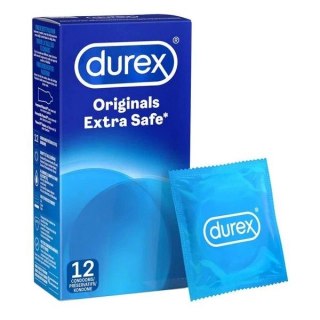 Durex Originals Extra Safe 12 szt. prezerwatywy, szerokość 56 mm